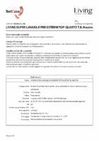Lavabile Top Quartz Neutro T.B.