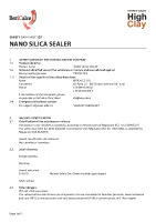 Nano Silica Sealer