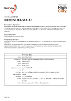 Nano Silica Sealer