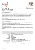 Clay Base 2000