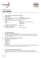Clay Wash