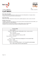 Clay Wash