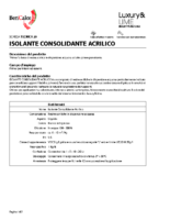 Isolante Consolidante Acrilico