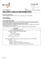Isolante Acrilico Micronizzato