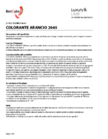 Colorante Arancio 2045