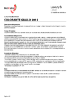 Colorante Giallo 2015