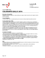 Colorante Giallo 2074