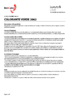 Colorante Verde 2062