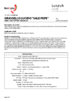 Grassello Lucido Sale&Pepe