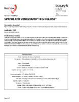 Spatolato Veneziano High Gloss