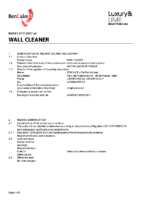 Wall Cleaner