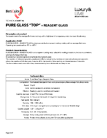 Pure Glass Top + Reagent Glass