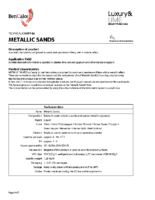 Metallic Sands