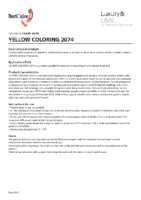 Colorant Yellow 2074