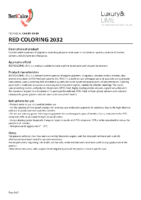 Colorant Red 2032