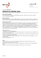Colorant Green 2062