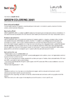 Colorant Green 2061