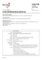 Pure Varnish Bico Satin 30