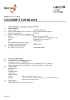 Colorant Red 2031