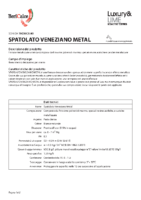 Spatolato Veneziano Metal