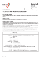 Travertino Powder Grosso