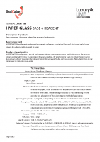 Hyper Glass Base+Reagent